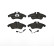 Brake Pad Set, disc brake P 50 080 Brembo, Thumbnail 3