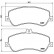 Brake Pad Set, disc brake P 50 086 Brembo, Thumbnail 2