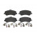 Brake Pad Set, disc brake P 50 086 Brembo