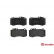 Brake Pad Set, disc brake P 50 087 Brembo, Thumbnail 2