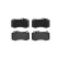 Brake Pad Set, disc brake P 50 087 Brembo, Thumbnail 3