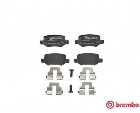 Brake Pad Set, disc brake P 50 090 Brembo, Image 3