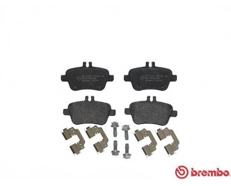 Brake Pad Set, disc brake P 50 091 Brembo, Image 3