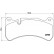 Brake Pad Set, disc brake P 50 092 Brembo, Thumbnail 2