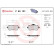 Brake Pad Set, disc brake P 50 101 Brembo, Thumbnail 3