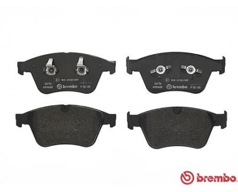 Brake Pad Set, disc brake P 50 105 Brembo, Image 3