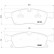 Brake Pad Set, disc brake P 50 108 Brembo, Thumbnail 2