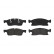 Brake Pad Set, disc brake P 50 109 Brembo, Thumbnail 3
