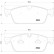 Brake Pad Set, disc brake P 50 112 Brembo, Thumbnail 2
