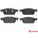 Brake Pad Set, disc brake P 50 112 Brembo, Thumbnail 3