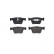 Brake Pad Set, disc brake P 50 116 Brembo