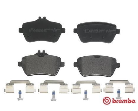 Brake Pad Set, disc brake P 50 117 Brembo, Image 2