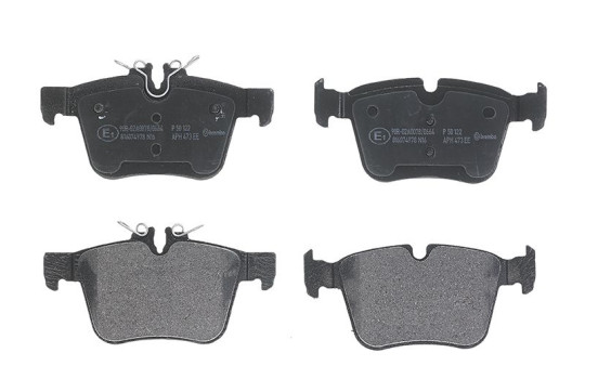 Brake Pad Set, disc brake P 50 122 Brembo, Image 3