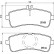 Brake Pad Set, disc brake P 50 125 Brembo, Thumbnail 2