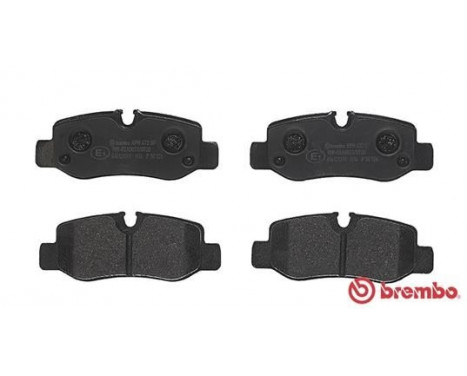 Brake Pad Set, disc brake P 50 126 Brembo, Image 2