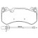 Brake Pad Set, disc brake P 50 127 Brembo, Thumbnail 3