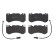 Brake Pad Set, disc brake P 50 127 Brembo, Thumbnail 3