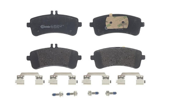 Brake Pad Set, disc brake P 50 132 Brembo, Image 3