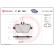 Brake Pad Set, disc brake P 50 140 Brembo, Thumbnail 3