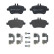 Brake Pad Set, disc brake P 50 140 Brembo, Thumbnail 3
