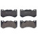 Brake Pad Set, disc brake P 50 142 Brembo