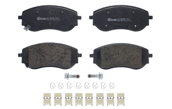 Brake Pad Set, disc brake P 50 144 Brembo, Image 2