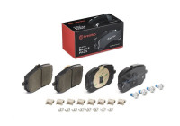 Brake pad set, disc brake P 50 157 Brembo