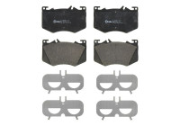 Brake pad set, disc brake P 50 166 Brembo