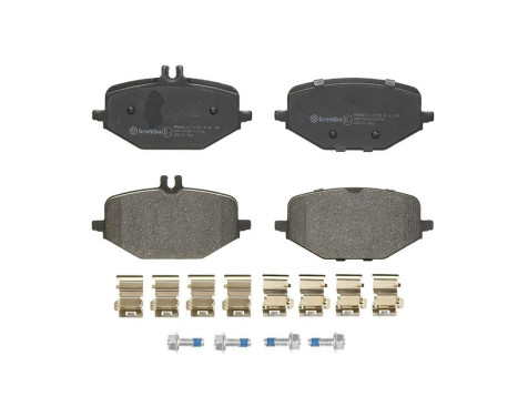 Brake pad set, disc brake P 50 168 Brembo