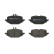 Brake pad set, disc brake P 50 172 Brembo
