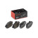 Brake pad set, disc brake P 50 172 Brembo, Thumbnail 2