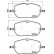 Brake pad set, disc brake P 50 173 Brembo, Thumbnail 4