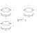Brake pad set, disc brake P 50 175 Brembo