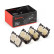Brake pad set, disc brake P 50 180 Brembo
