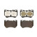 Brake pad set, disc brake P 50 180 Brembo, Thumbnail 3