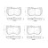 Brake pad set, disc brake P 50 180 Brembo, Thumbnail 4