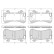 Brake pad set, disc brake P 50 183 Brembo, Thumbnail 4