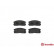 Brake Pad Set, disc brake P 54 009 Brembo, Thumbnail 3