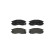 Brake Pad Set, disc brake P 54 014 Brembo, Thumbnail 3