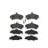 Brake Pad Set, disc brake P 54 022 Brembo, Thumbnail 3