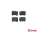 Brake Pad Set, disc brake P 54 026 Brembo, Thumbnail 3