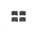 Brake Pad Set, disc brake P 54 026 Brembo, Thumbnail 3