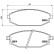 Brake Pad Set, disc brake P 54 027 Brembo, Thumbnail 3