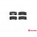 Brake Pad Set, disc brake P 54 031 Brembo, Thumbnail 3