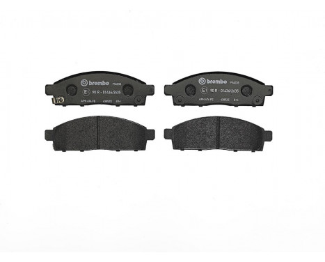 Brake Pad Set, disc brake P 54 038 Brembo