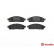 Brake Pad Set, disc brake P 54 038 Brembo, Thumbnail 3