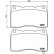 Brake Pad Set, disc brake P 54 039 Brembo, Thumbnail 2