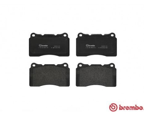 Brake Pad Set, disc brake P 54 040 Brembo, Image 3