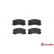 Brake Pad Set, disc brake P 54 041 Brembo, Thumbnail 2