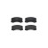 Brake Pad Set, disc brake P 54 041 Brembo, Thumbnail 3